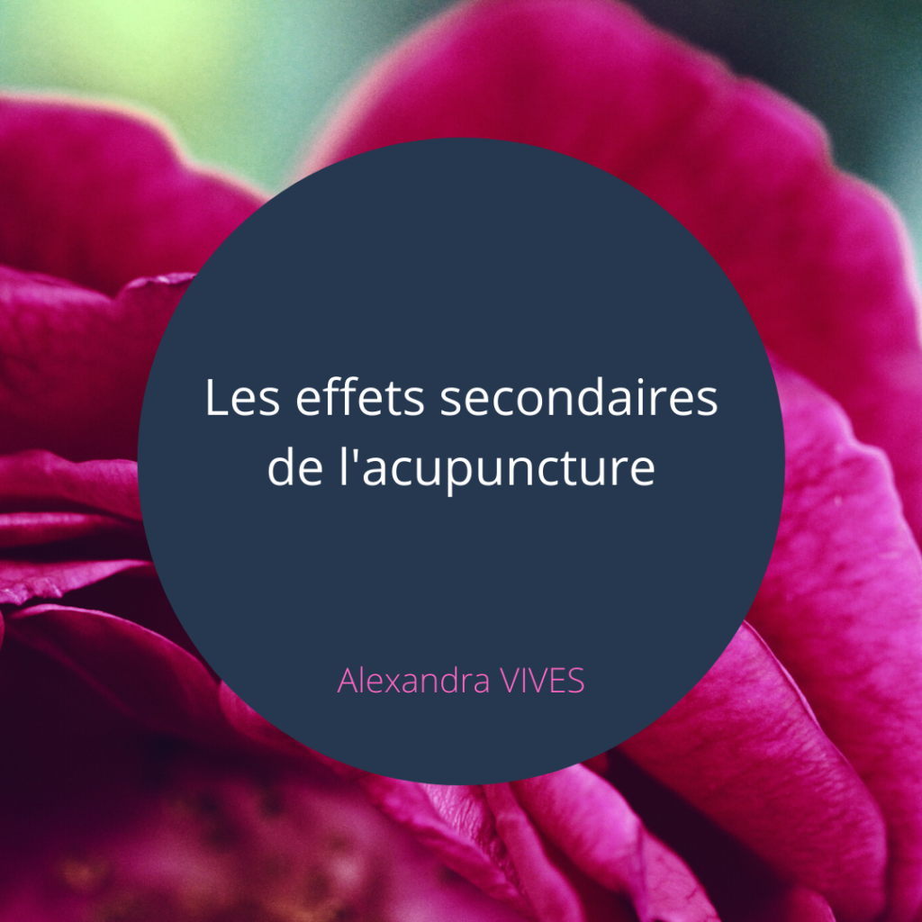 acupuncture efficace sans danger sans effet secondaire